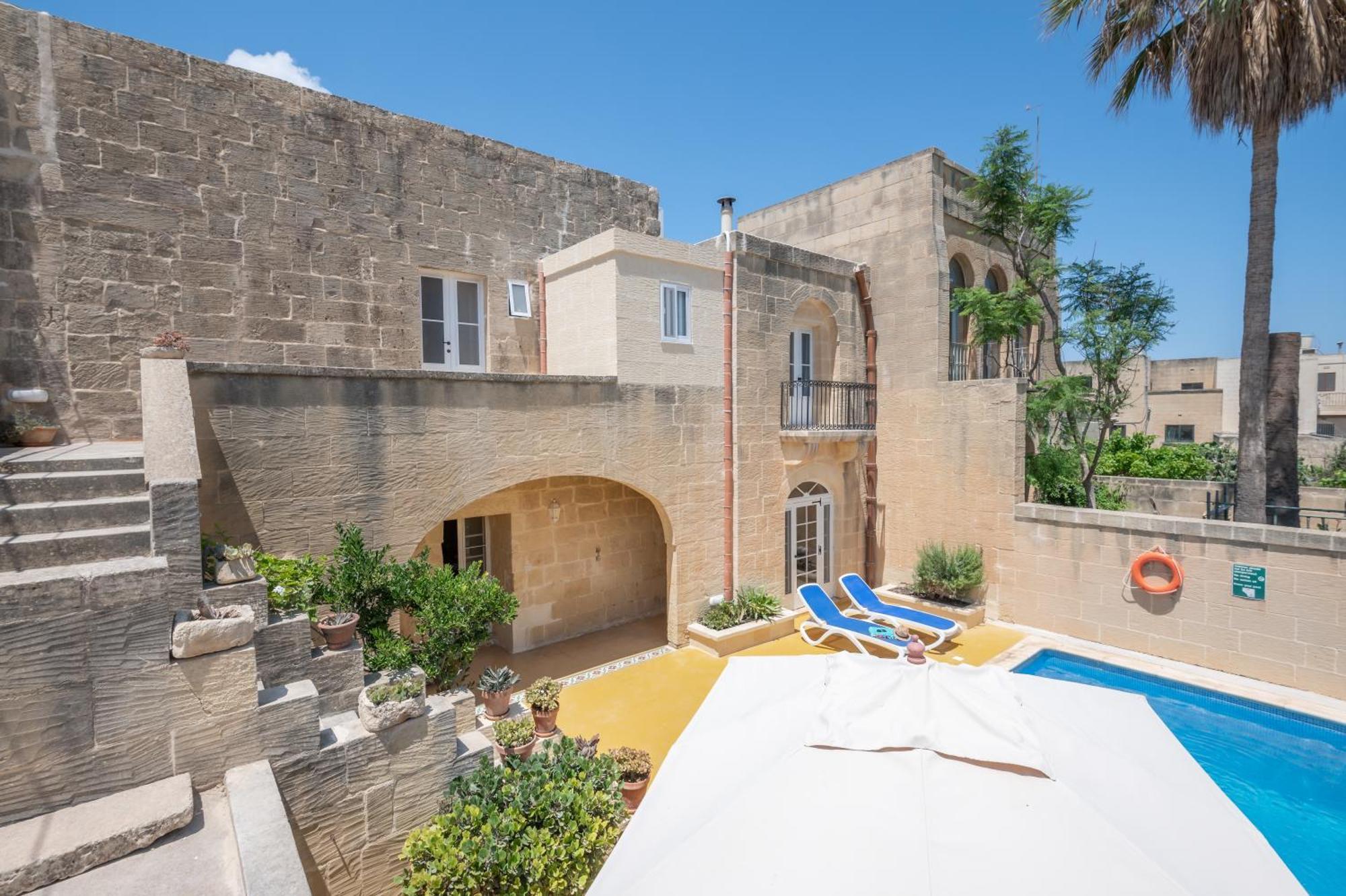 Dar Ta' Betta Farmhouse With Private Pool Għarb Exterior foto